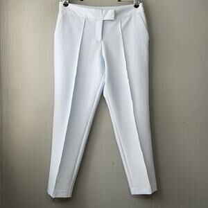 Worthington Slim Ankle Dress Pant Size 6 Pastel Blue Career Office Spring Preppy